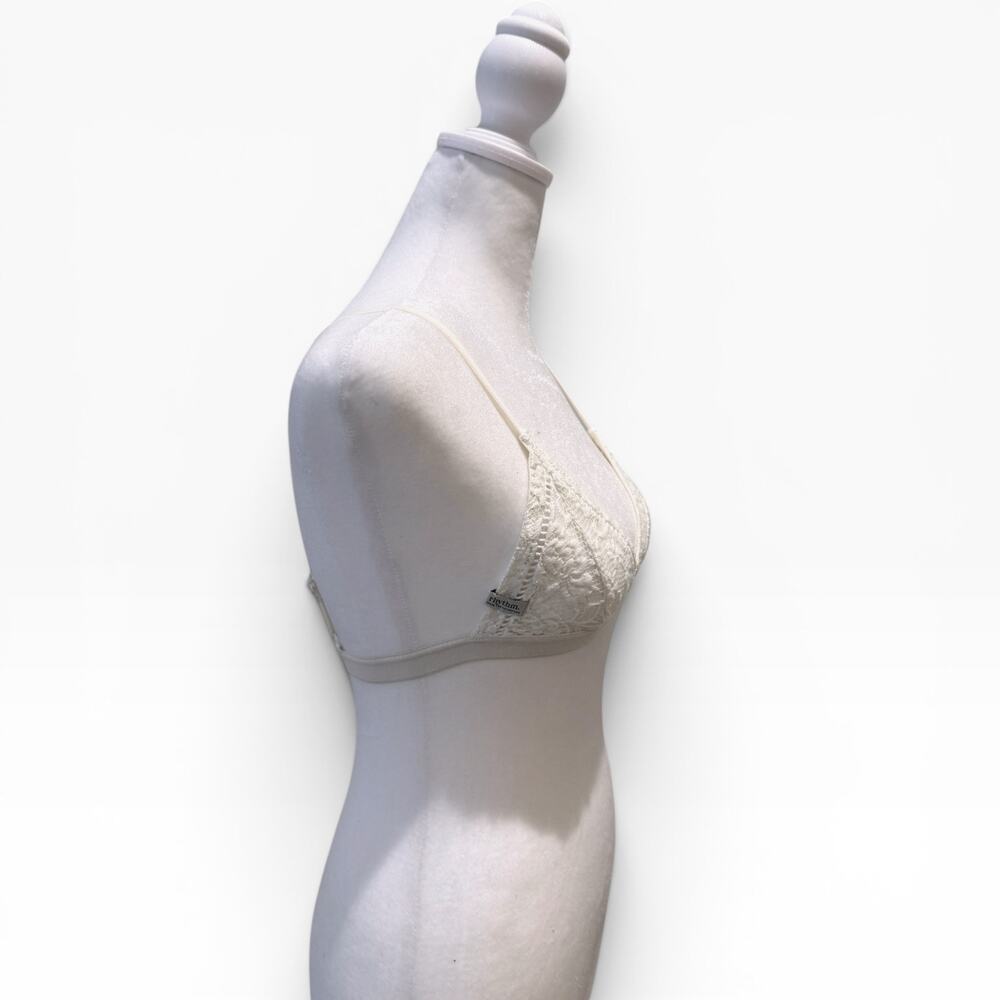 RHYTHM White Lace Triangle Bralette XS EUC - Picture 3 of 5